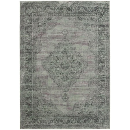 Safavieh Vintage Power Loomed Oversized Rug- Light Blue- 11 x 15 ft. VTG112-110-1115